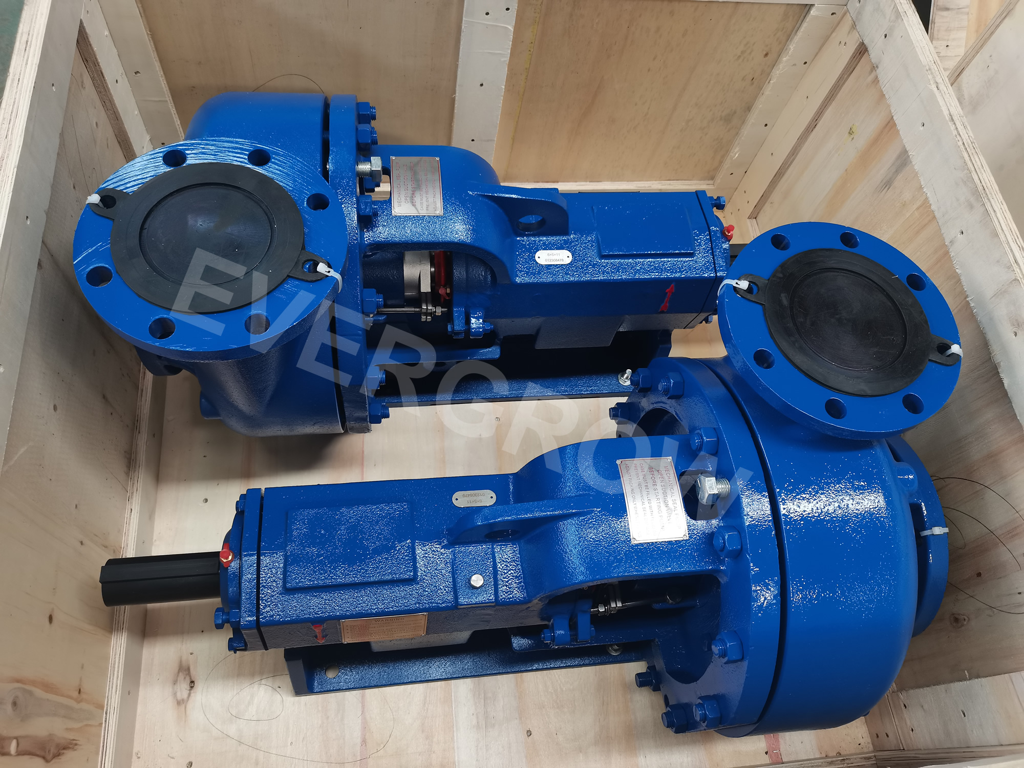 EG-250 Centrifugal pump 6x5x11 are ready for shipment