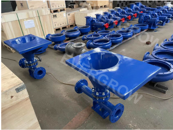 EG-250 Centrifugal Pumps & Mixing hopper were delivered to clients abroad in Aug. 2023