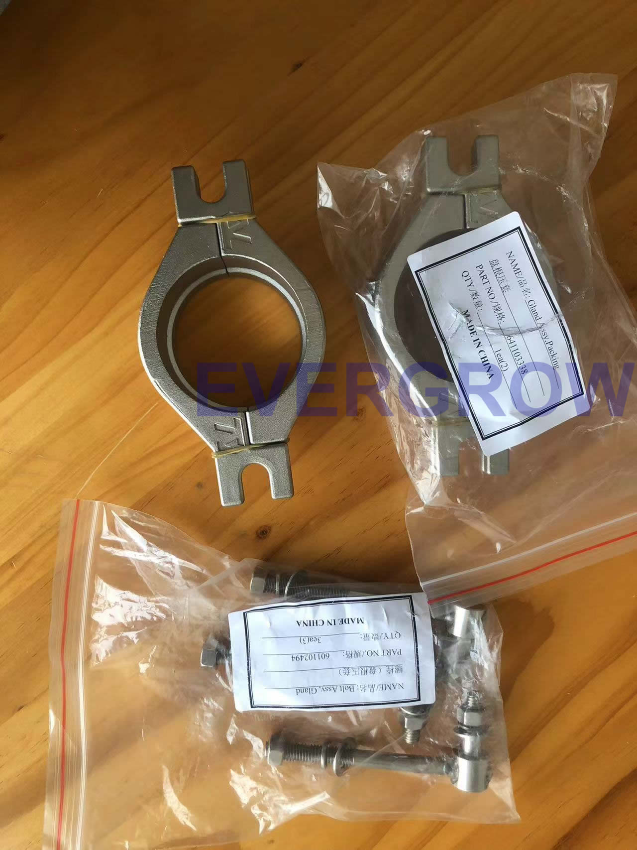 GLAND ASSY., PACKING & BOLT ASSY for Centrifugal Pumps Delivered To Clients in Dubai.