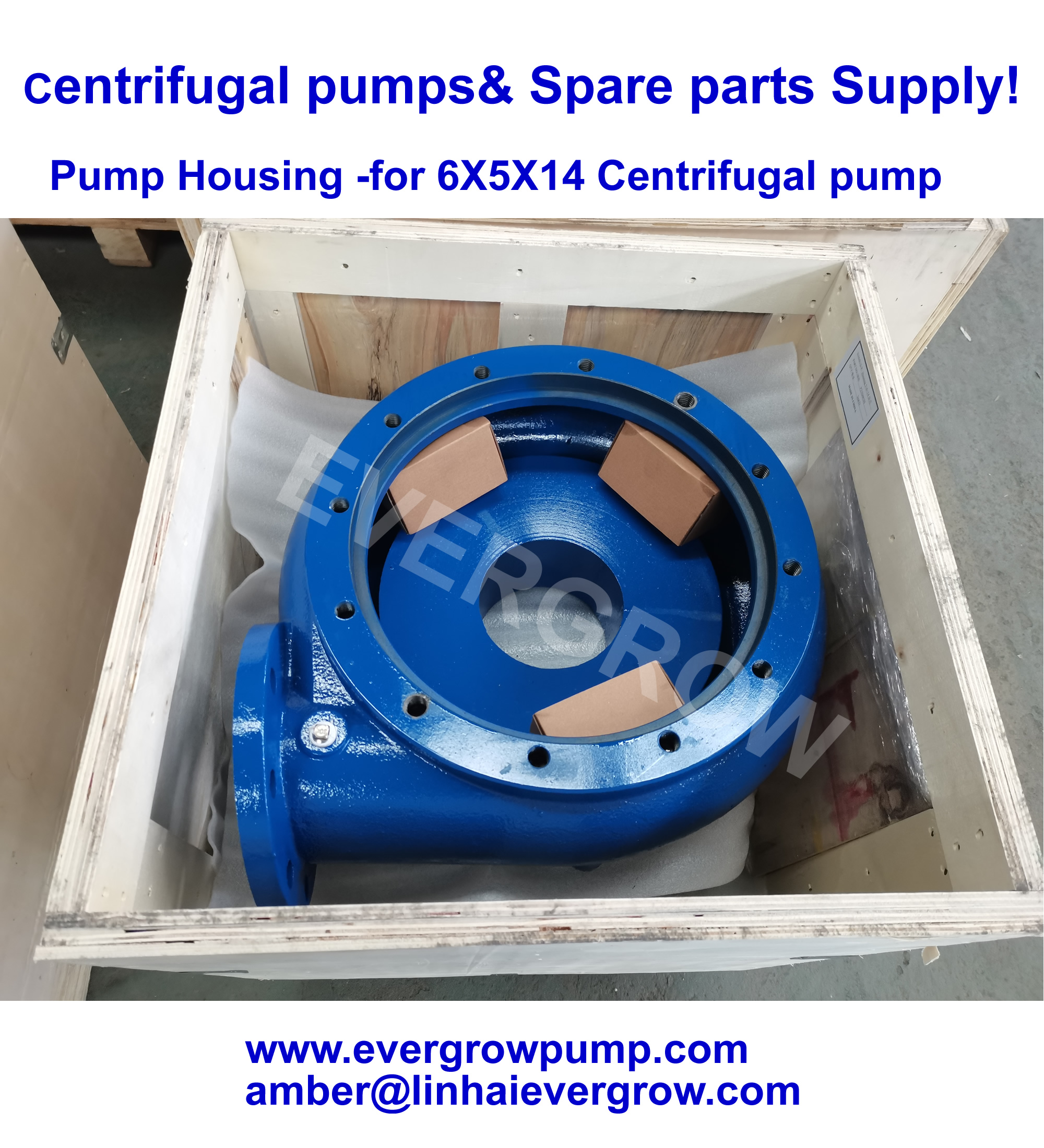 Centrifugal Pump Housing Are Ready for Shipment-for 6x5x14 Centrifugal Pump