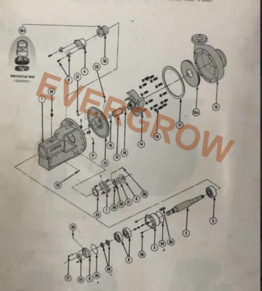MCM 250 with a wear pad LOGO