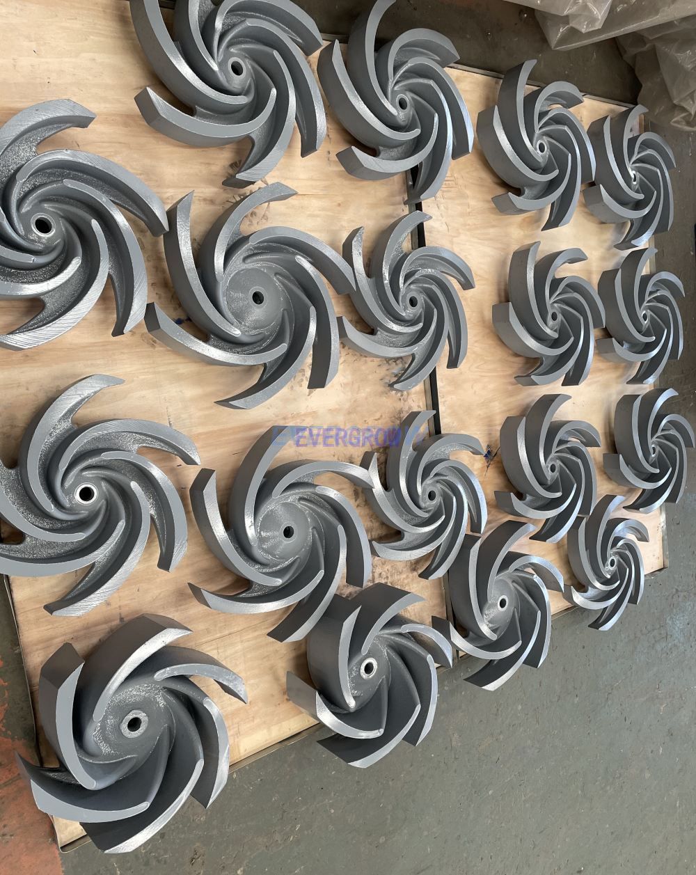 4x5x14 Centrifugal Pump Impeller -Replacement parts for MISSION Type centrifugal pumps